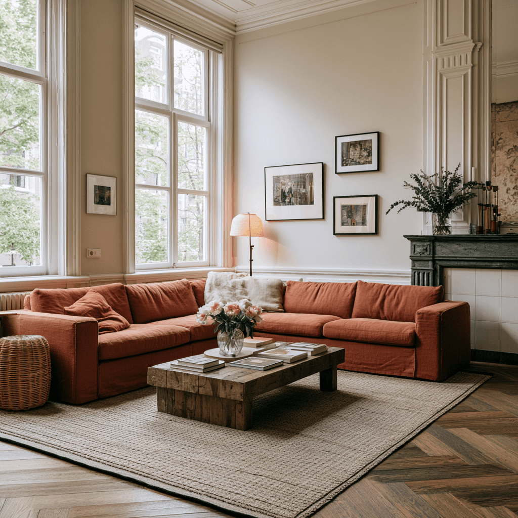 Luxury interior living room